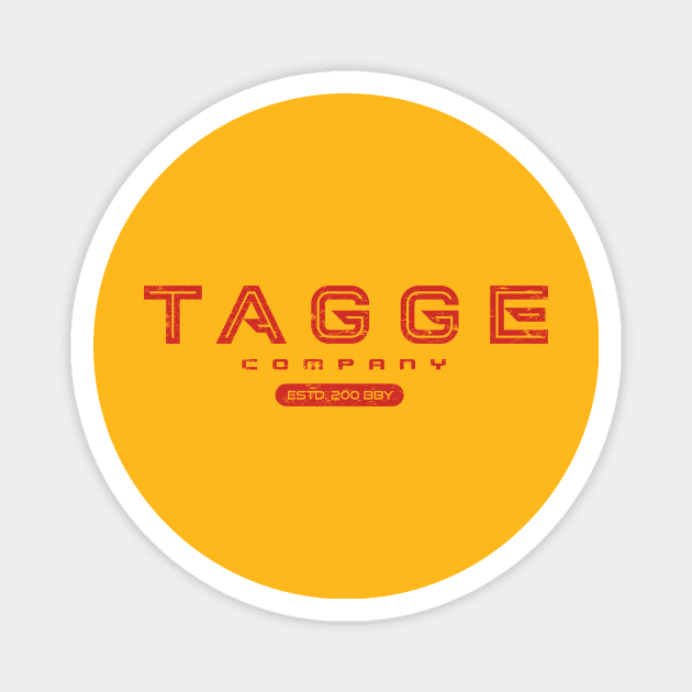 Tagge Company Magnet by MindsparkCreative